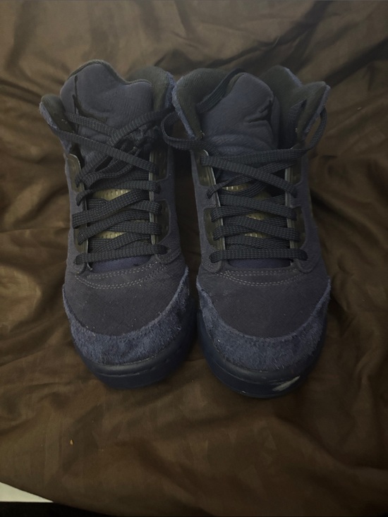 Jordan Other - Kids Jordan’s  Navy High-Top Sneakers